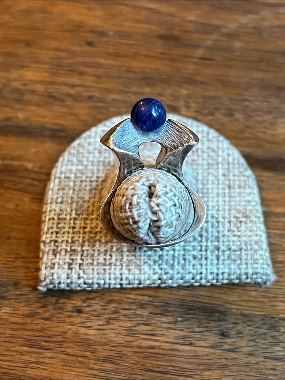 1974 Sterling Silver Finnish Jeweler Matti Hyvarinen Modernist ring- Hallmarked!